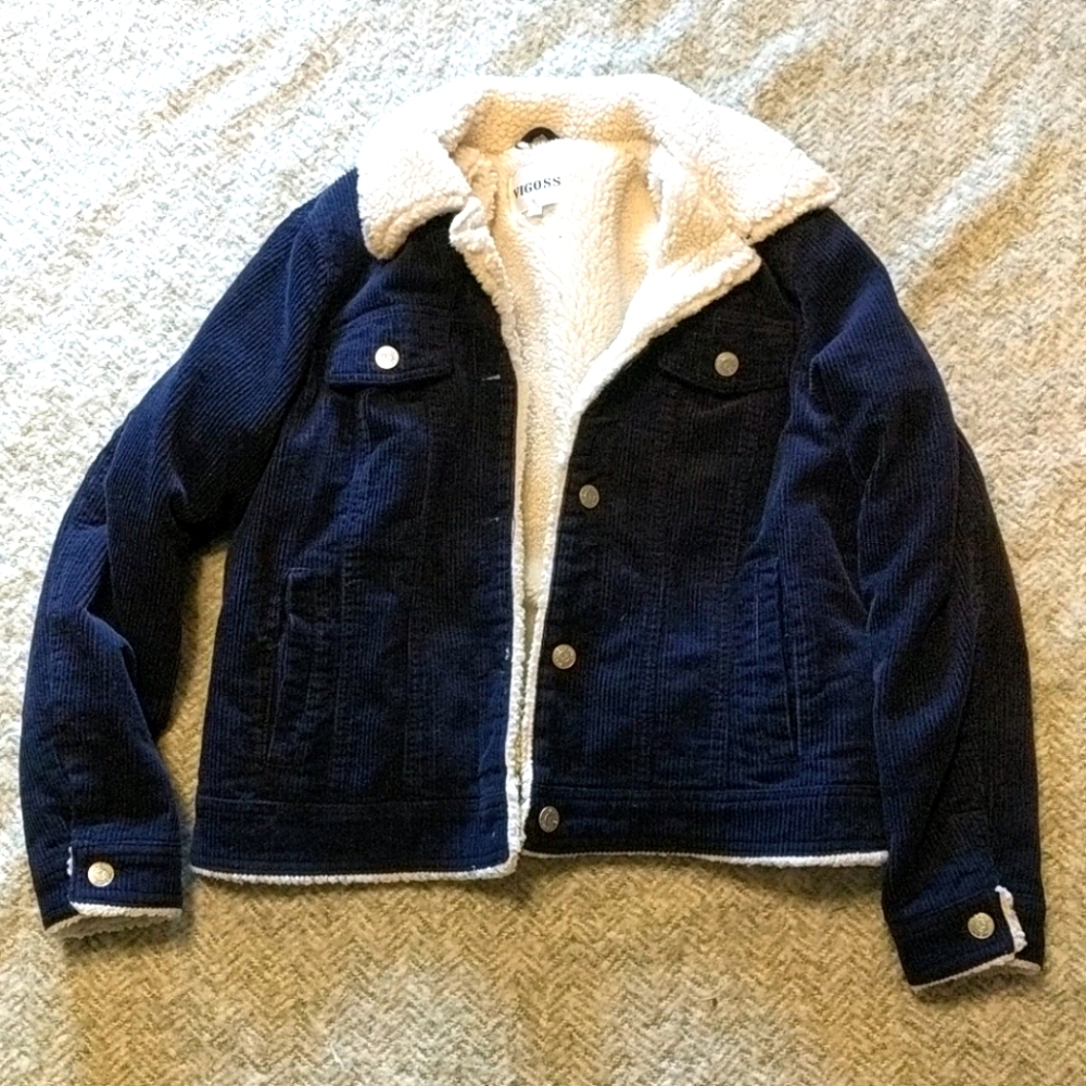 Women's M Vigoss corduroy button down jacket